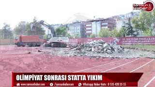 Samsun’da 1 milyon 100 bin TL enkaz oldu