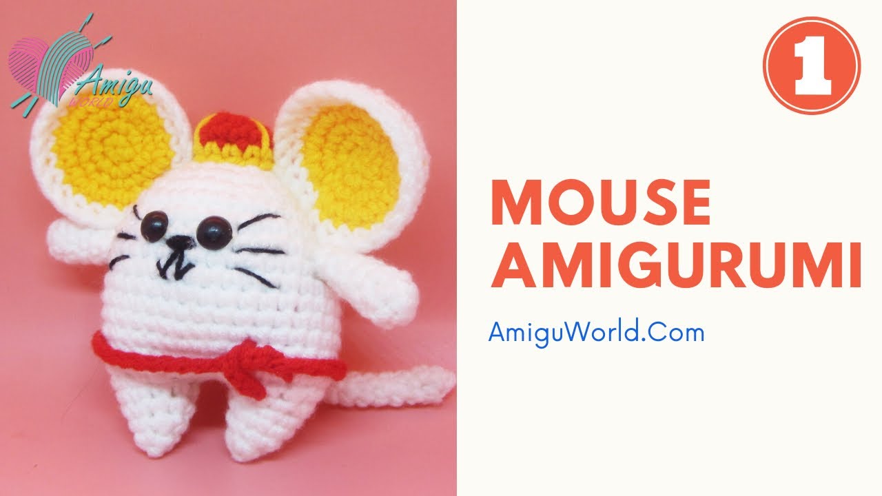 FREE Pattern – Crochet amigurumi mouse, best gift for your kids