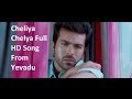 Cheliya Cheliya Full HD Song From Yevadu || Ram Charan, Allu Arjun, Sruthi Hasan
