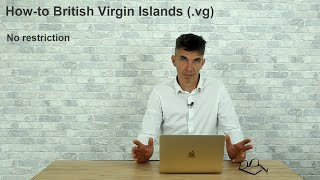 How to register a domain name in British Virgin Islands (.vg) - Domgate YouTube Tutorial
