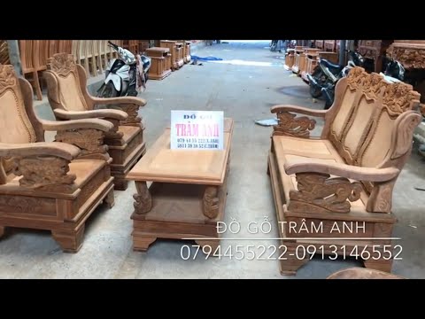 Cách để bạn có thể nhận biết được sản phẩm đồ gỗ tốt hay xấu : salon nghê thùng căm xe( số 37)