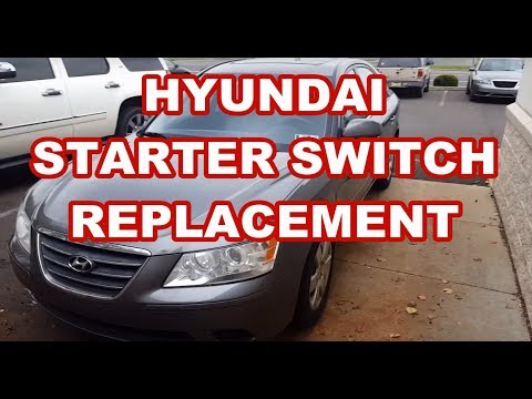 Hyundai Sonata Ignition Switch REPLACEMENT 2006-2010 starter problem key switch faulty
