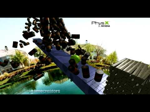 Physx screensaver on NVIDIA 9500 GT