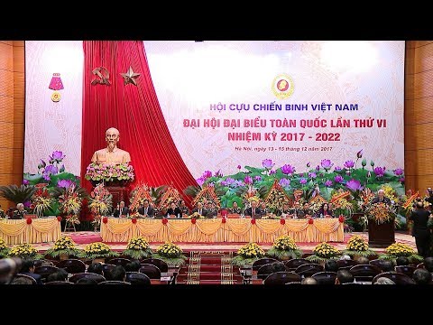 Khai mạc Đại hội đại biểu toàn quốc Hội Cựu chiến binh Việt Nam lần thứ VI