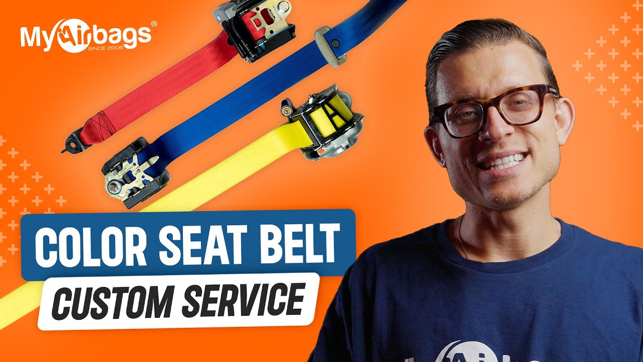 Custom Color Seat Belts