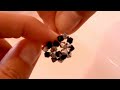 Abalorios - Pendientes Pentabola de Swarovski