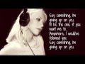 A Great Big World-Say Something Feat Christina Aguilera Lyrics