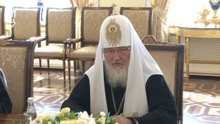 Патриарх Кирилл встретился со Святейшим Патриархом Болгарским Неофитом