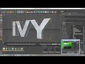 Cinema 4D: IVY Grower Plug-In Tutorial (HD)