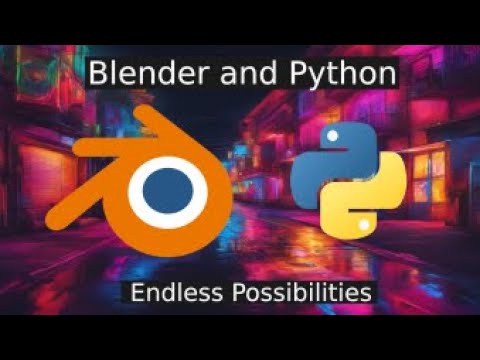 Python + Blender = EASY Auto-Image/Video (Intro to Blender Scripting)