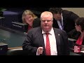 Rob Ford declares war on city councillors in closing remarks