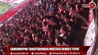 Samsunspor taraftarından Mustafa Demir'e tepki