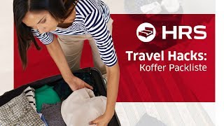 5 Hacks zum Kofferpacken