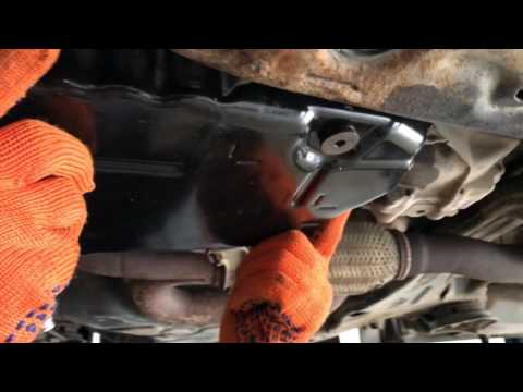 Automatic transmission oil change Toyota Camry.