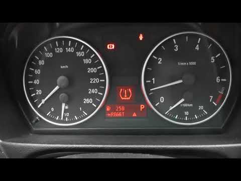 BMW E90 как сбросить ошибку датчиков давления в шинах