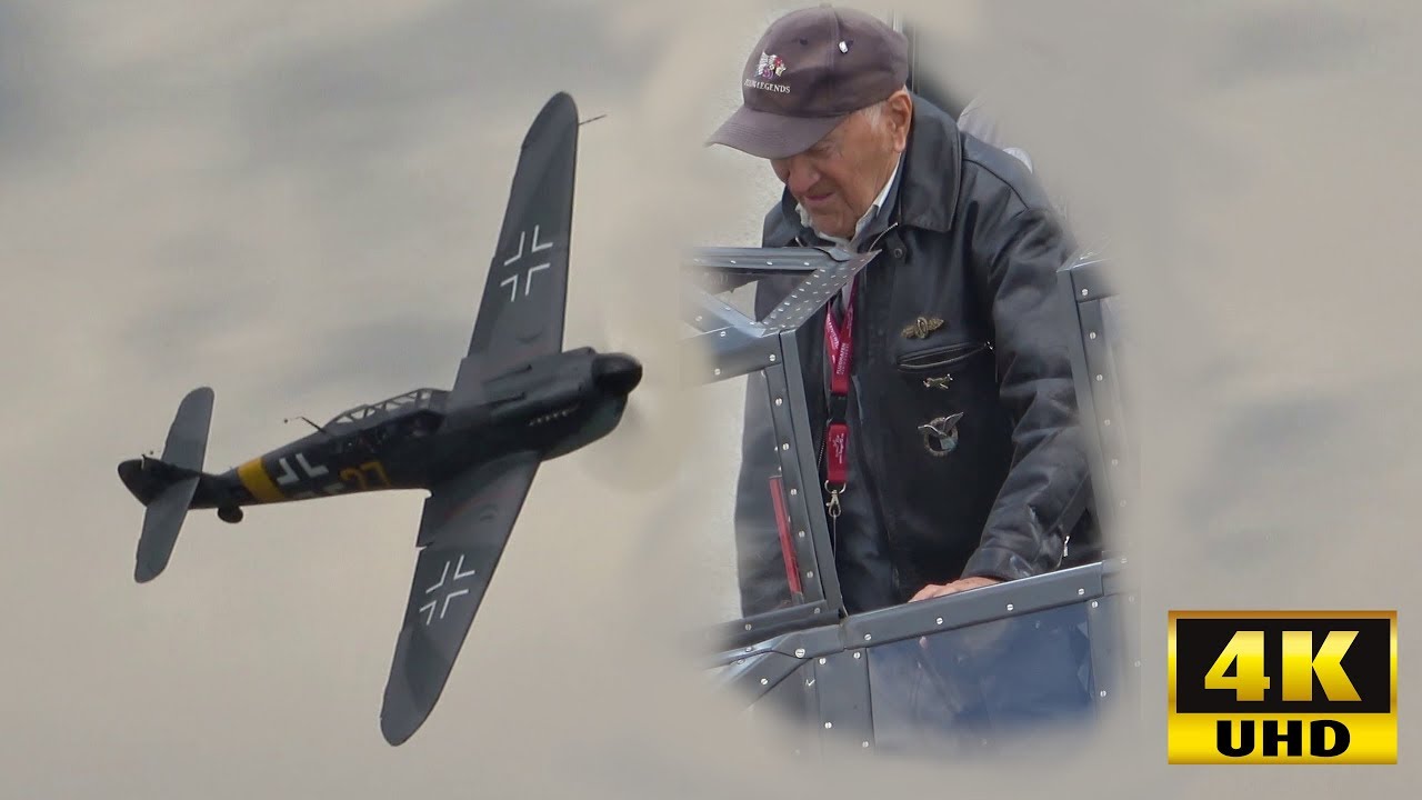 Luftwaffe Fighter Ace Erich B. is Flying the Messerschmitt 109 Again