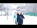При сильном ветре занятия на лыжах не проводятся