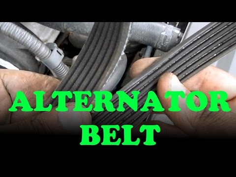 Alternator Steering Belt Replacement: Toyota Lexus V6