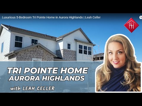 Luxurious 5-Bedroom Tri Pointe Home in Aurora Highlands | Aurora Realtor Tour