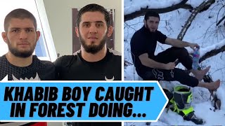KHABIB BOY CAUGHT IN FOREST DOING THIS - REACTION VIDEO