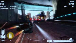 City Race - WipEout 2048 Gameplay (VITA)