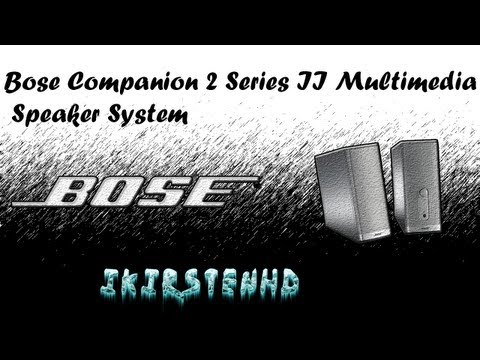 Bose Companion 2 Series II Multimedia Speaker System Unboxing! Duration: 3:55. Total Views: 842