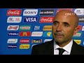 Chile's Jorge SAMPAOLI Final Draw reaction