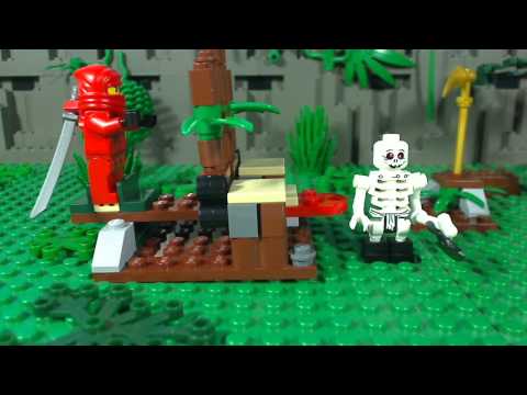 Ninja Lego Youtube on De Lego Ninja   The Underground Fortress En Youtube   Lego City Ninja