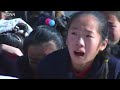 Kim Jong-il Dead - North Koreans cry hysterically