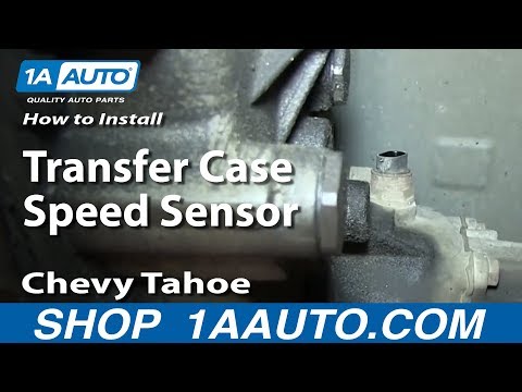 How To Replace Transfer Case Speed Sensor 95-99 Chevy Tahoe