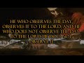 Should Christians keep the Sabbath?