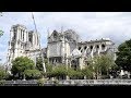 Thánh lễ đầu tiên tại nhà thờ Đức Bà Paris sau vụ hỏa hoạn được cử hành ngày 15/6