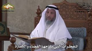 484 - المفطرات التي يلزمها القضاء والكفارة - عثمان الخميس