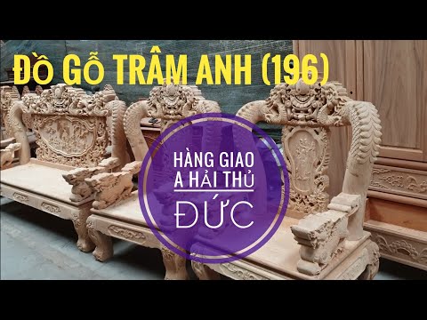 2 bộ rồng gõ cột 12_6 món ,chuẩn bị đi HOÀN THIỆN giao A Hải (196)/Đồ gỗ trâm anh -0794455222