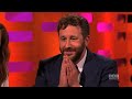 STEVE CARELL, KRISTEN WIIG & CHRIS O'DOWD Kill & Eat a Fly?! The Graham Norton Show on BBC AMERICA