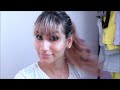 Penteado trança lateral e rabo de cavalo Por Pamella Rocha