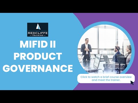 Online MiFID II Product Governance Course