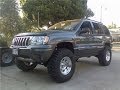 Jeep grand cherokee overland WJ 2 roughcountry lift before and after