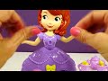 PLAY DOH Sofia The First Tea Party Set Disney Princess Royal Playdough Toy Videos by DCTC