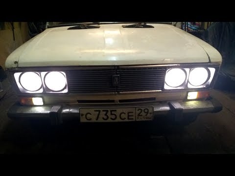 WE MAKE COOL HEADLIGHTS ON VAZ 2106 FOR 500 RUBLES.