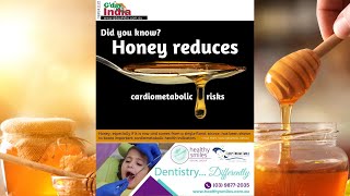 Honey can reduce cardiometabolic risks