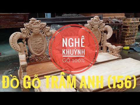 ĐẸP không tỳ vết bộ nghê khuỳnh MỘC chuẩn bị mang đi hoàn thiện( Số 156)