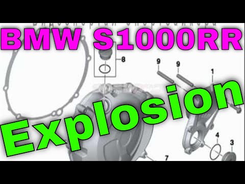 Motoblog BMW S1000RR Explosion Schemes for SportbikeRepair для Ремонта Спортбайк