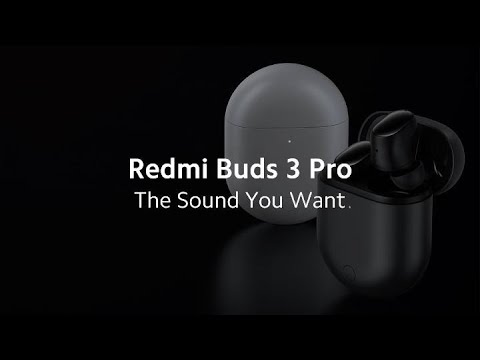 EOL - XIAOMI REDMI BUDS 3 PRO slušalke, Bluetooth 5.2, TWS, polnilna enota, hitro polnjenje, trojni mikrofoni, črne (Graphite Black)