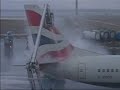 Impressie de-icing op Schiphol (spuiter view)