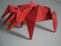 Бык оригами