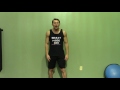 Bodybuilding Front Squat - HASfit Bodybuilding Leg Exercise Demonstration - Front Squat Form