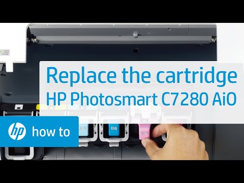 Replace Cartridges - HP Photosmart C7280 all-in-one printer. Duration: 1:41. Total Views: 25,169 .