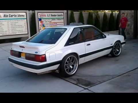 1989 Ford Mustang Lx 5.0 White 5lug Fr500