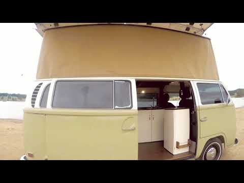 Solarrolla- Drone footage of Redfoo Fully Electric VW Bus
